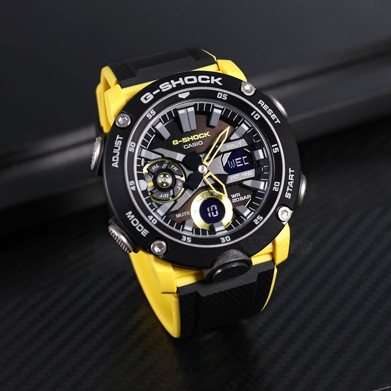 casio卡西欧手表黑金gshock限量户外运动防水海神机械日韩腕表