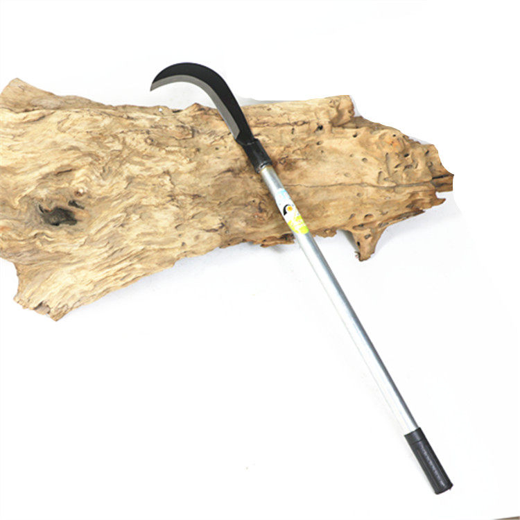 户外野营免磨加长长柄钩枝刀农用锰钢弯刀开路镰刀