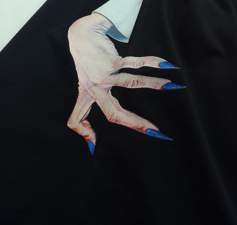 2022春季新款鬼手鬼爪uc十字架undercover哥特摇滚t恤