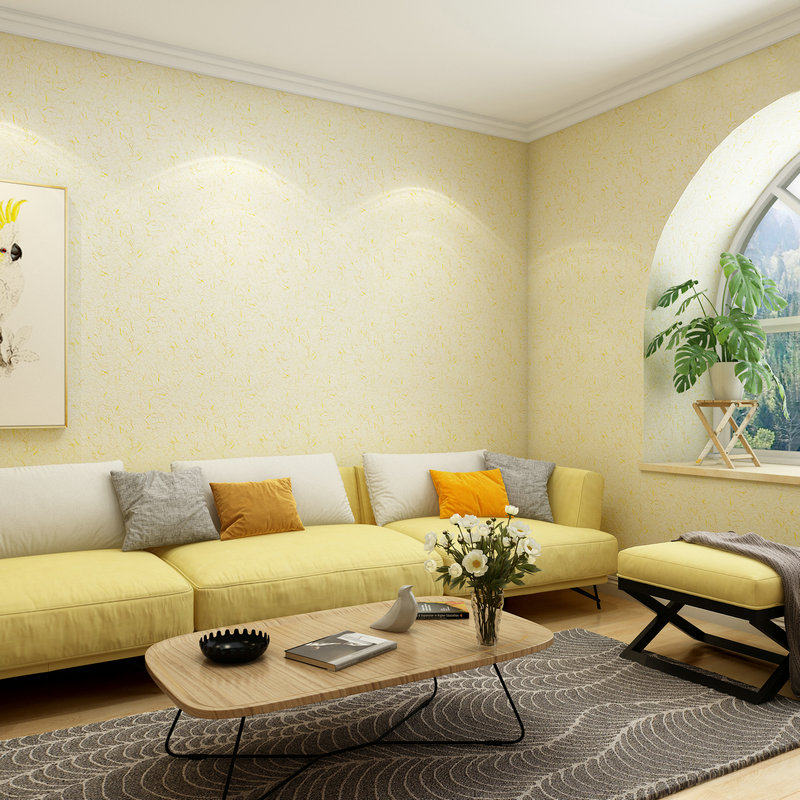 彩绒生态墙衣纤维涂料自刷防水植物背景背景墙其它材质类墙纸