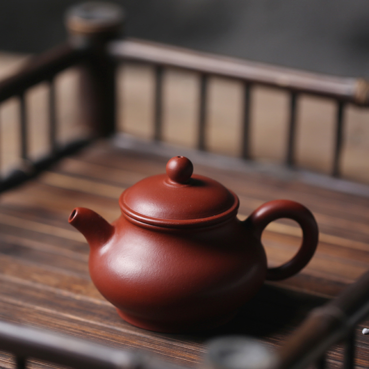 彭志新小品潘壶宜兴紫砂功夫功夫茶茶壶工夫工夫茶茶具茶宠摆件