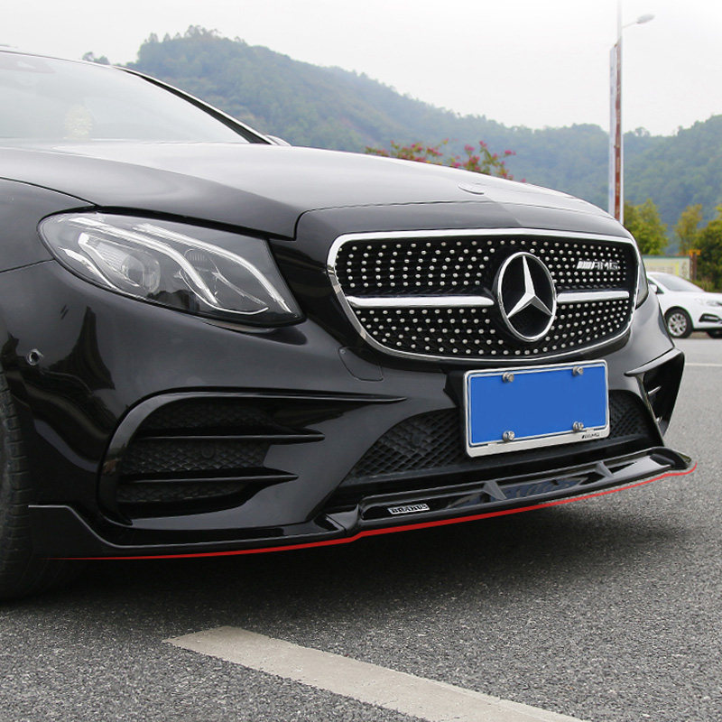奔驰e级e300l巴博斯前铲e200l e260l保险杠前唇amg尾唇大包围改装