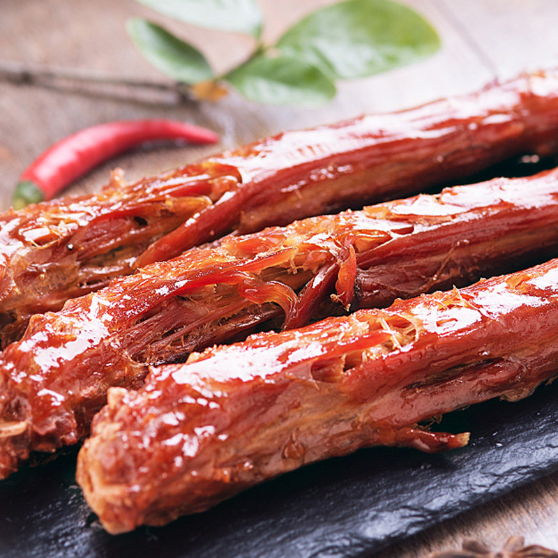 鸭味非鸭小吃零食即食熟食肉食零嘴香辣20根鸡肉零食