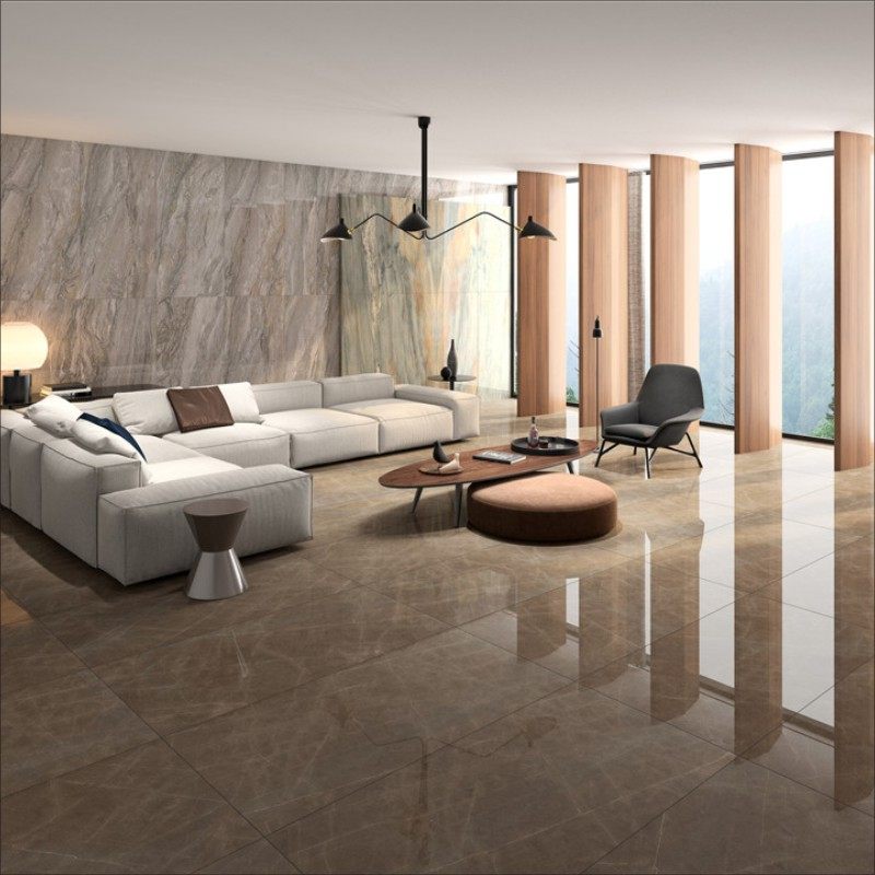 唯美ld陶瓷750x1500餐厅仿石石材通体亮光瓷砖通体砖