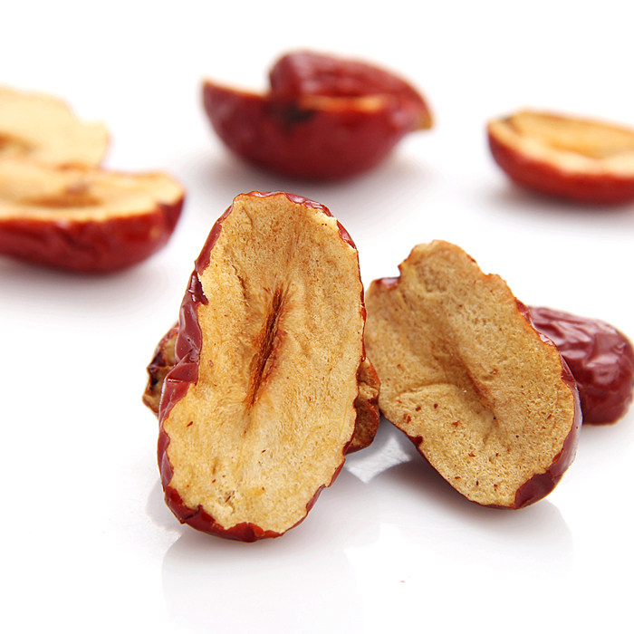 【天天特价】若羌红枣干无核红枣片枣条干脆枣干若羌脆枣片500克