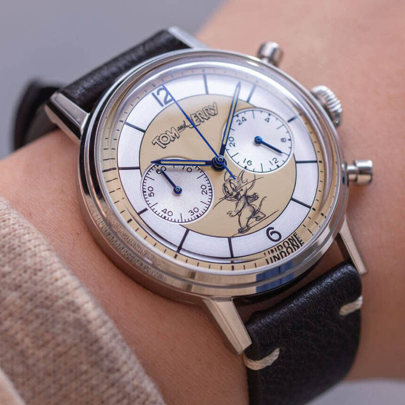 手表undonetomandjerry猫和老鼠联名限量自动自动机欧美腕表