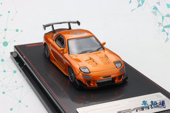 igignition马自达rx7fd3sreamemiya雨宫金属橙色火车