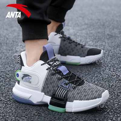 安踏春秋战靴轻狂2代运动鞋112121610篮球鞋
