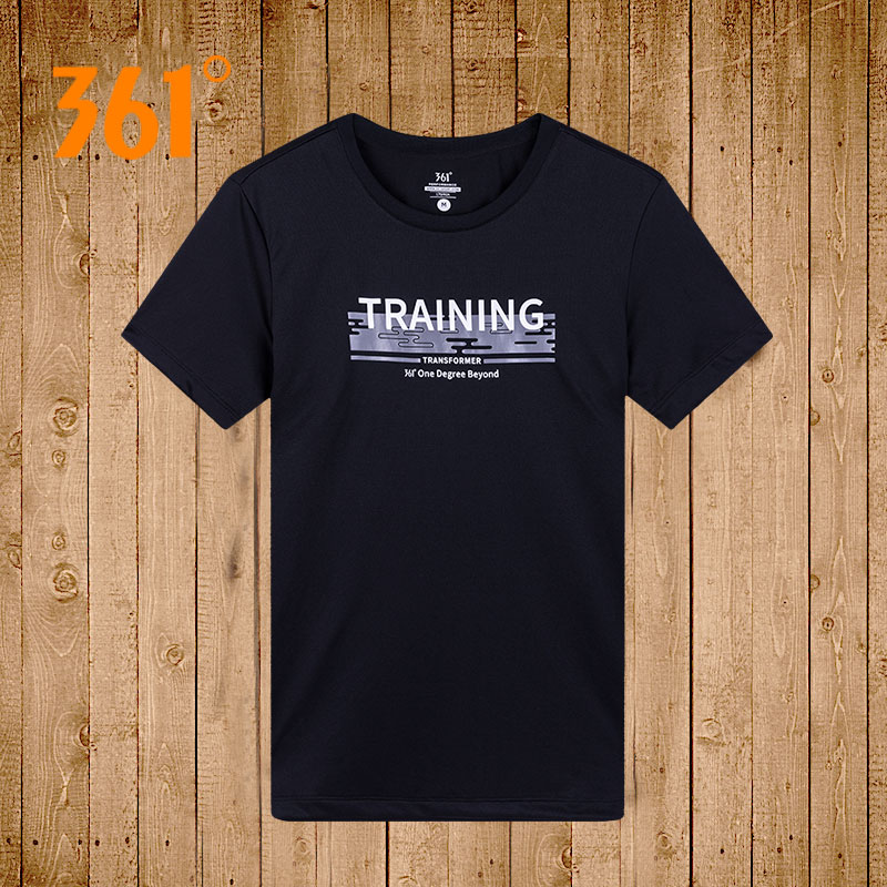 361 Men's Sports Short Sleeve T-shirt 2020 New Official Website Half Sleeve Summer Quick Drying Casual Men's Sports Top