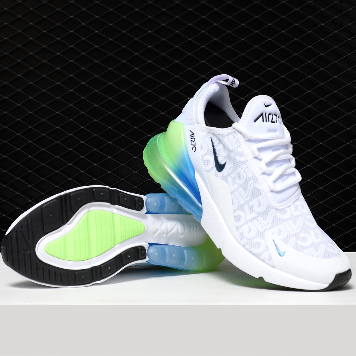 nike耐克正品2020airmax270se彩虹系列男子运动鞋跑步鞋