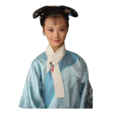甄嬛古装旗服清朝宫女丫鬟格格奴才下人演出服影楼拍摄民族服装