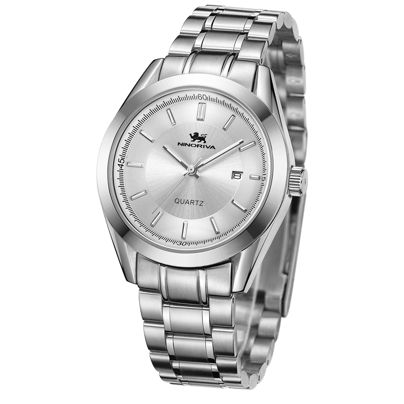 尼诺里拉ninoriva商务简约石英男表11027国产腕表