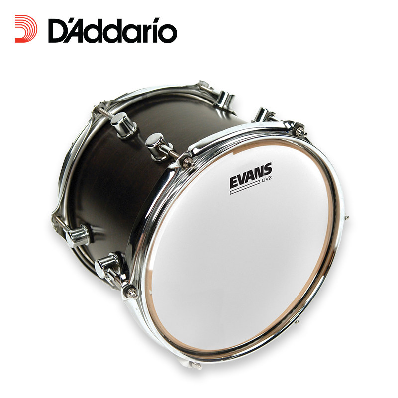 达达里奥evansuv2喷砂系列鼓皮嗵鼓军鼓架子鼓18英寸其它乐器配件