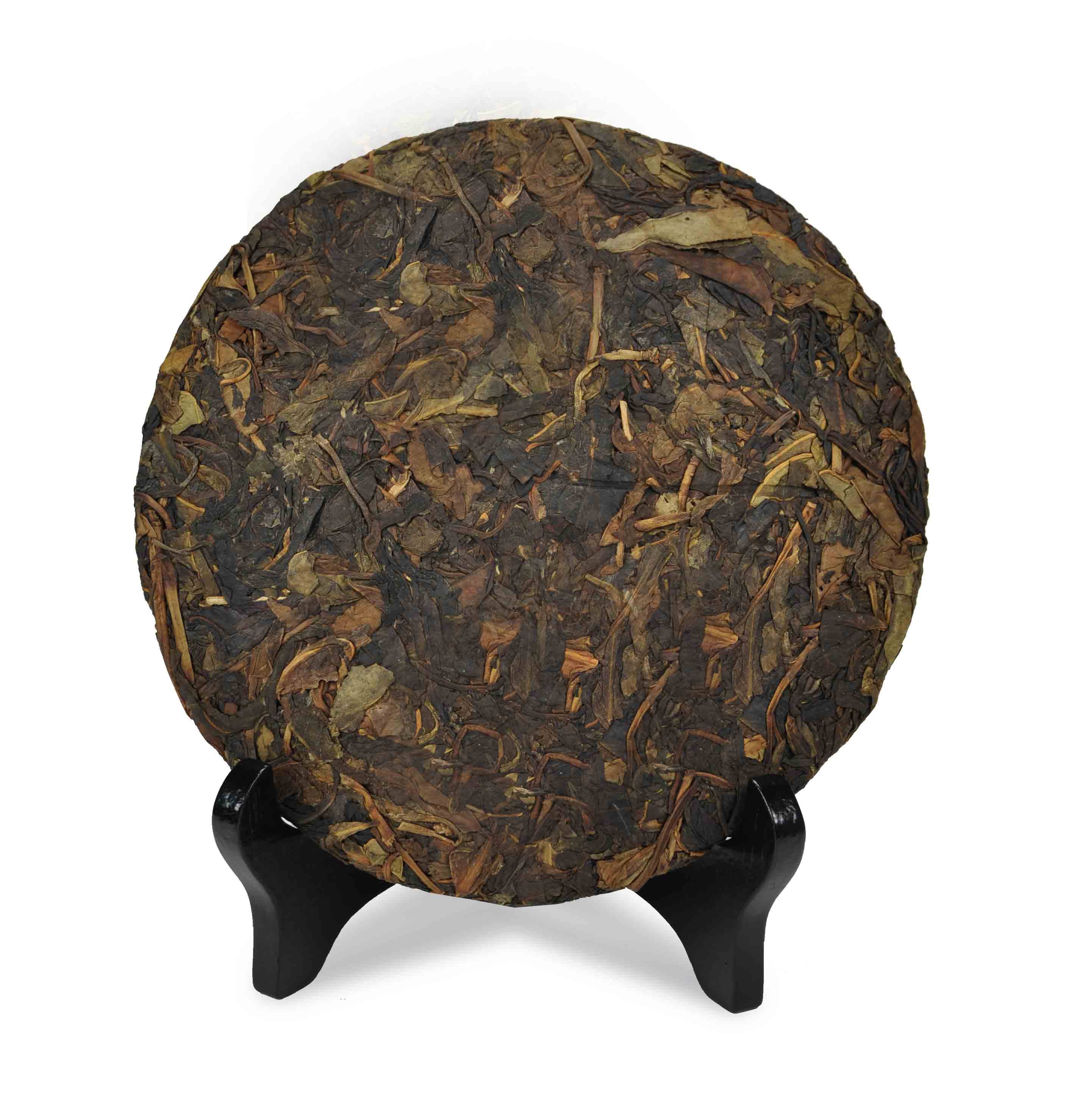 下关沱茶原叶普洱生茶饼2014年357g云南七子饼干普洱