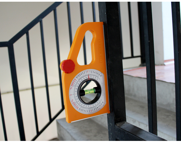 多功能角度坡度尺水平尺带磁性高精度角度仪工程坡度仪双面金属边