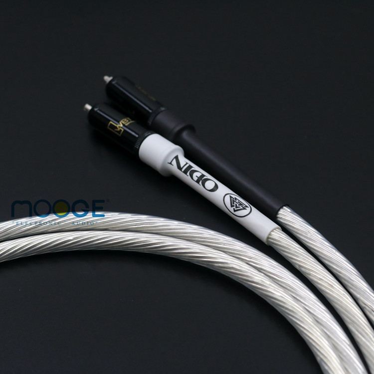 音乐丝带奥丁2代旗舰rca信号线发烧cd胆机线材