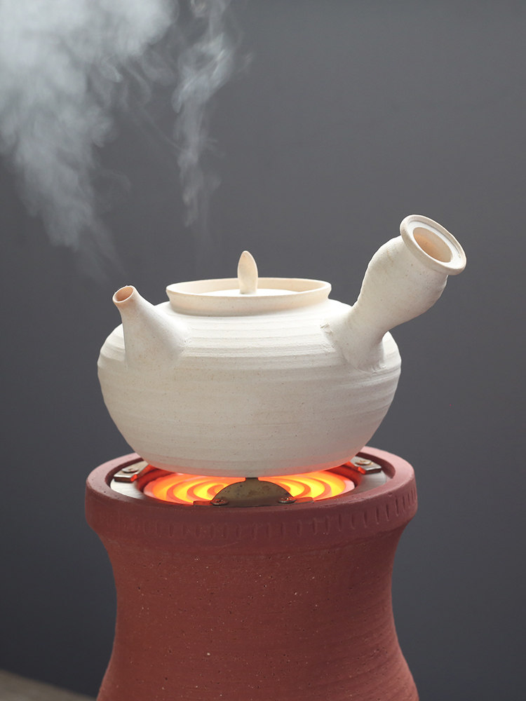 红泥小火炉葫芦电热烧水炭炉风炉复古潮汕炉白茶道