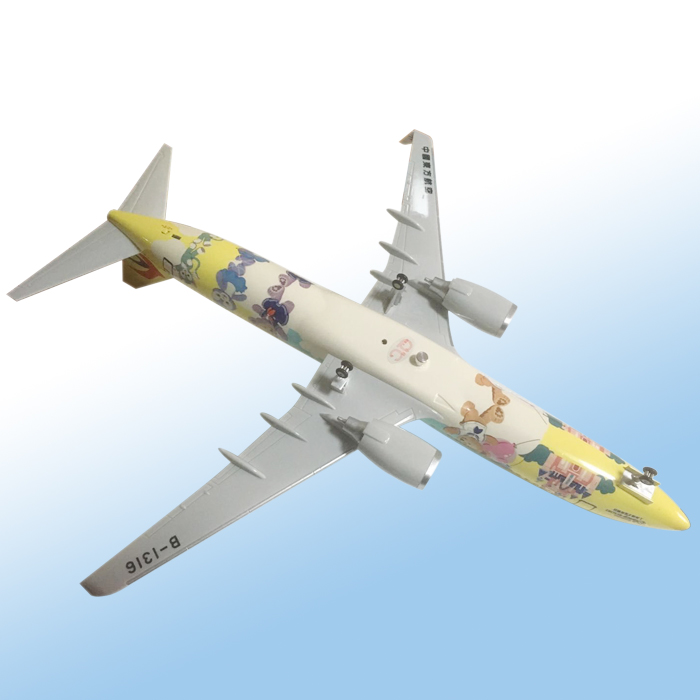 空客47cm带灯带轮led声控发光国航a330中国国际航空仿真飞机模型