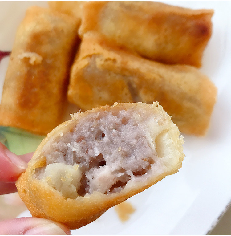 泉州炸芋卷甜芋卷润饼槟榔芋卷芋泥卷闽南福建特产蔬菜类预制菜