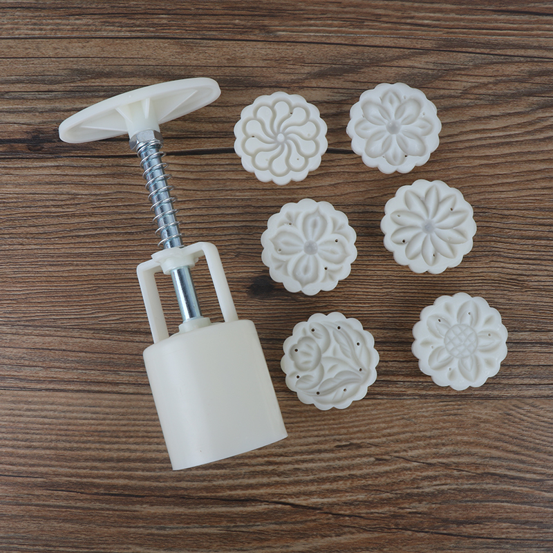 20克30克中秋月饼模具手压式烘焙冰皮压花家用做绿豆糕的工具不粘