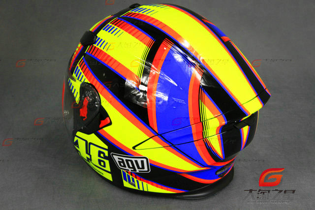 大淘之星agv摩托车头盔k5jet日月花双镜片半盔摩托车头盔