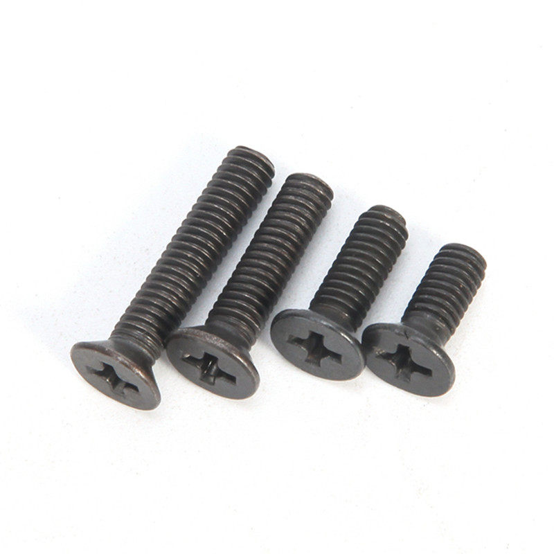 螺钉黑色平头机牙小微型平头螺丝机械螺栓m2螺钉