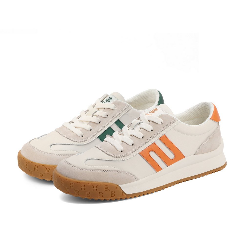 百丽悠悠复古阿甘鞋女德训新款女鞋鞋子透气休闲板鞋