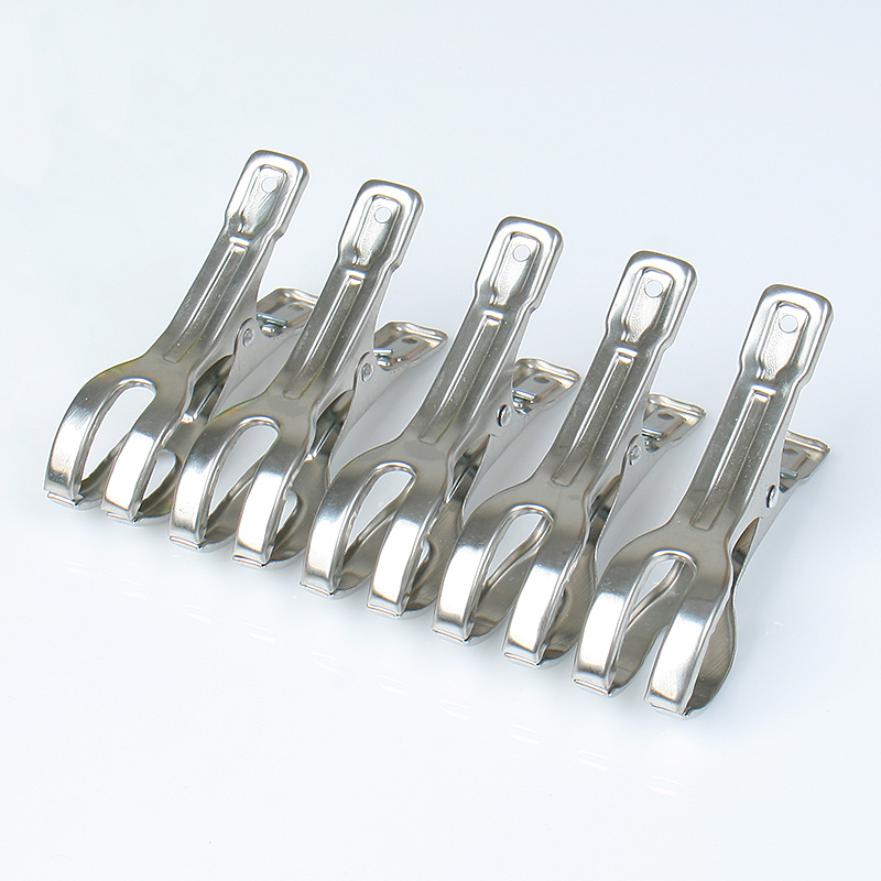 夹子特大号不锈钢强力防风衣架被子袜子不用担心夹子