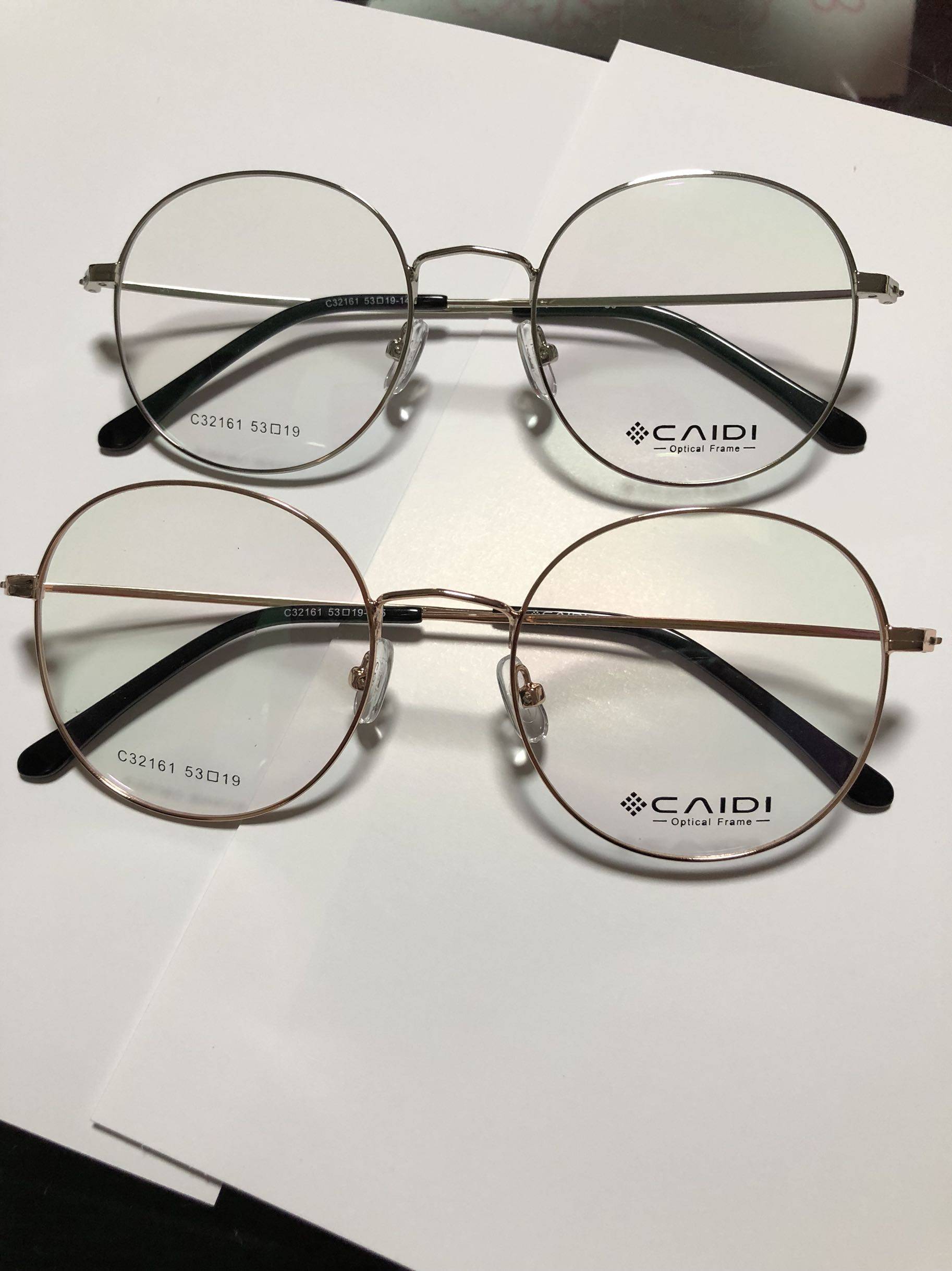 彩迪caidioppos眼镜架复古全框钛合金眼镜镜框c32161眼镜架