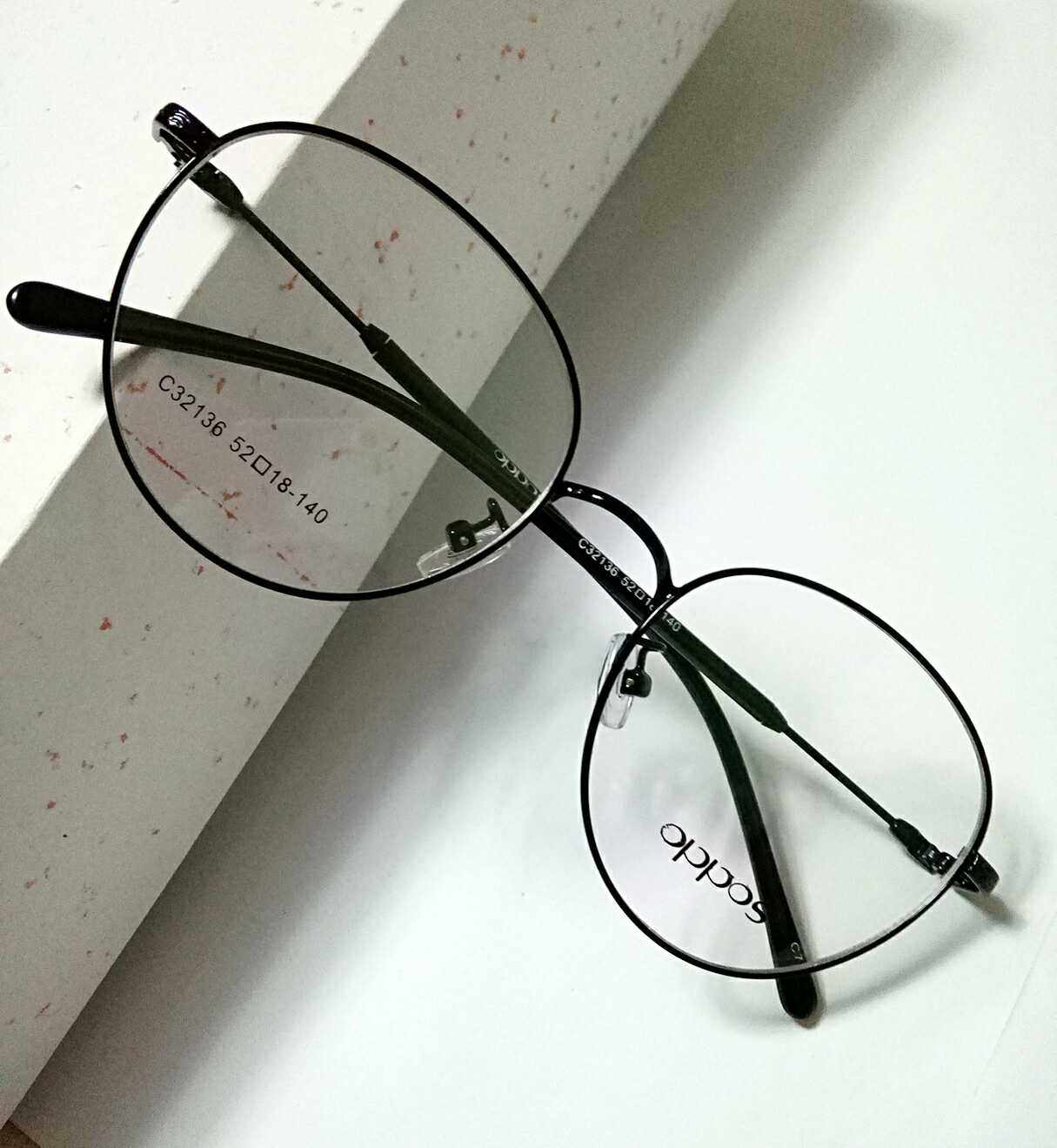 新款oppos韩版圆形金属细框文艺原宿男女可配眼镜架