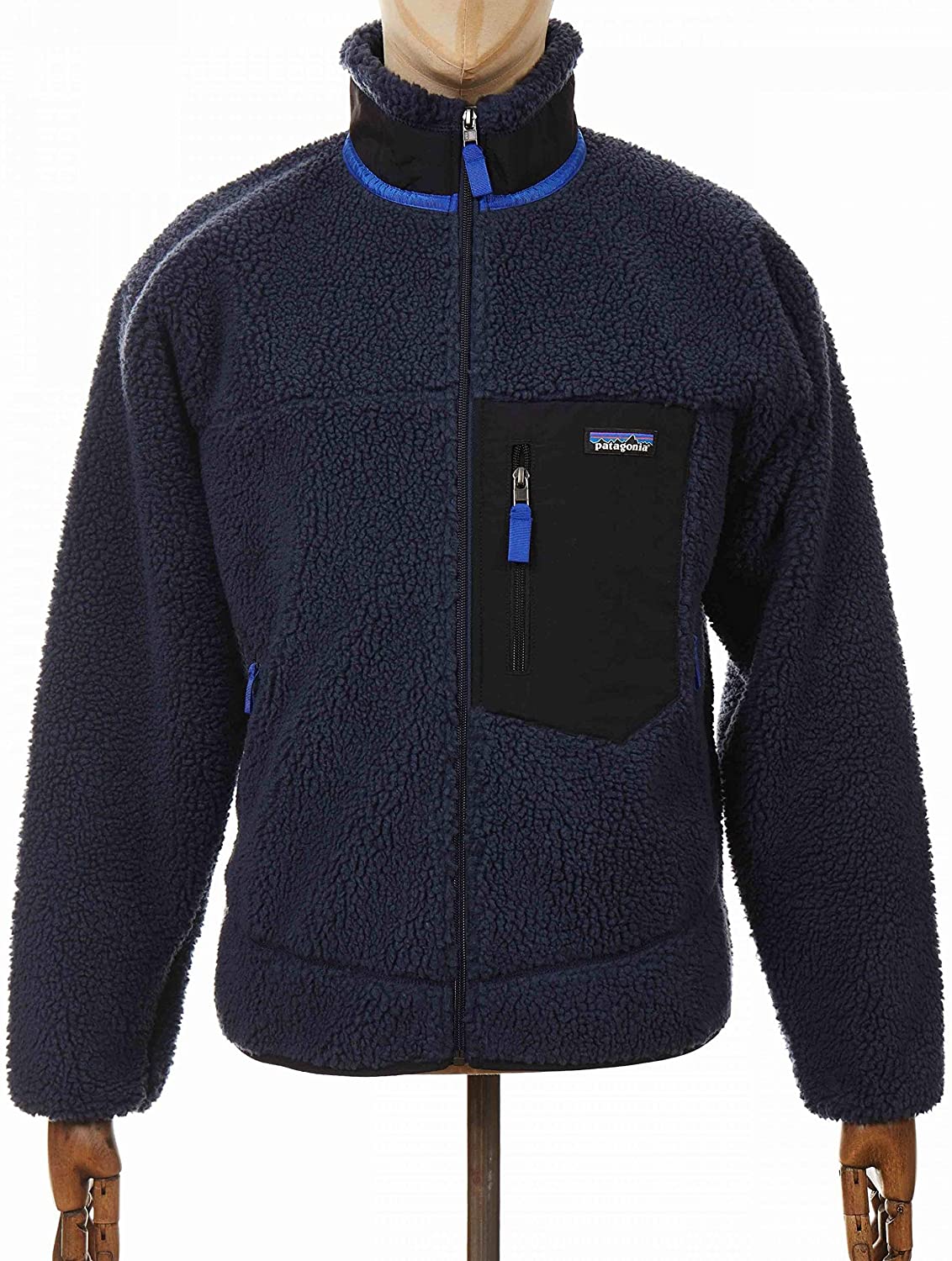 现货Patagonia Classic Retro-X巴塔男款防风保暖抓绒衣马甲 夹克