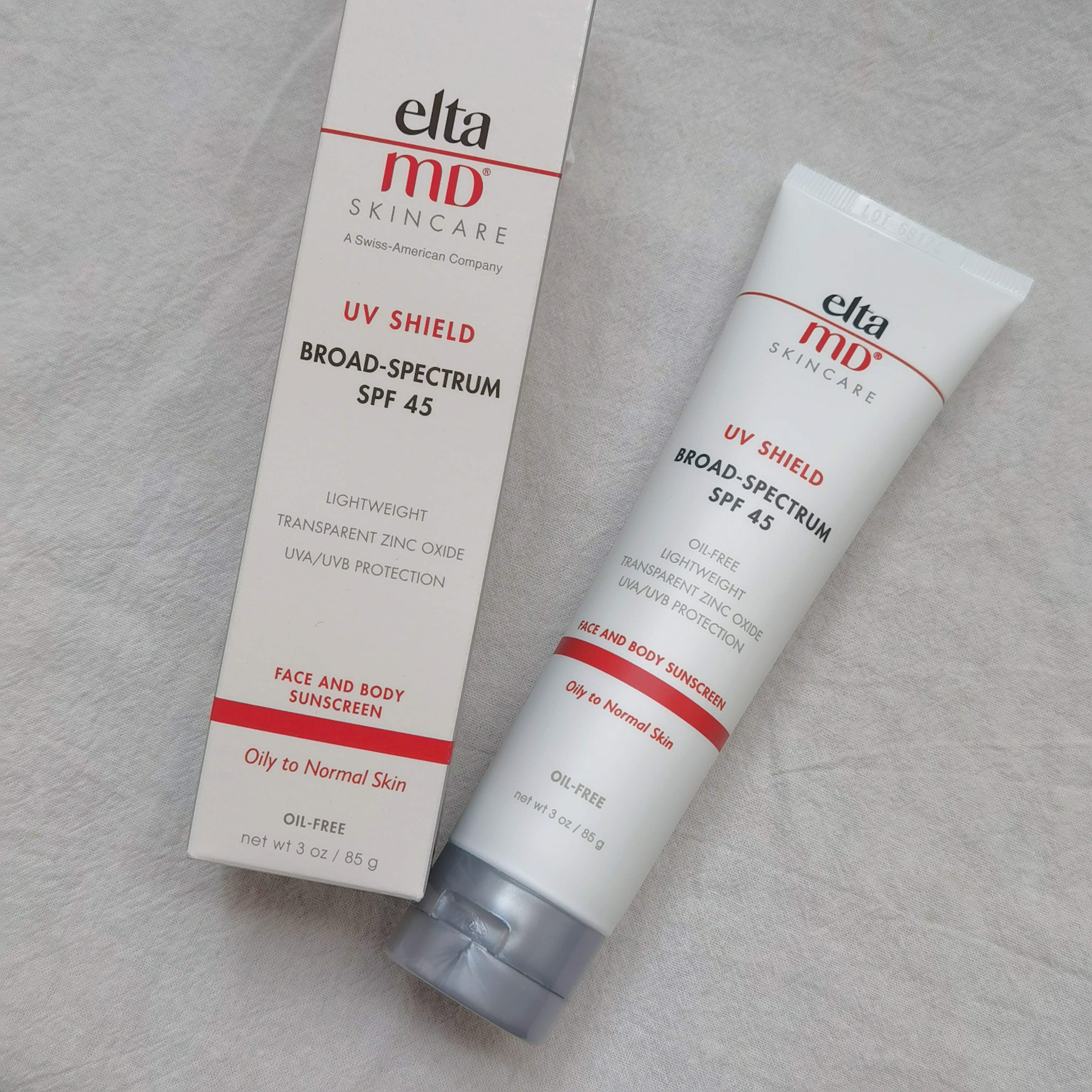 香港巴黎草莓美国eltamd防晒霜spf45清爽油腻防晒霜