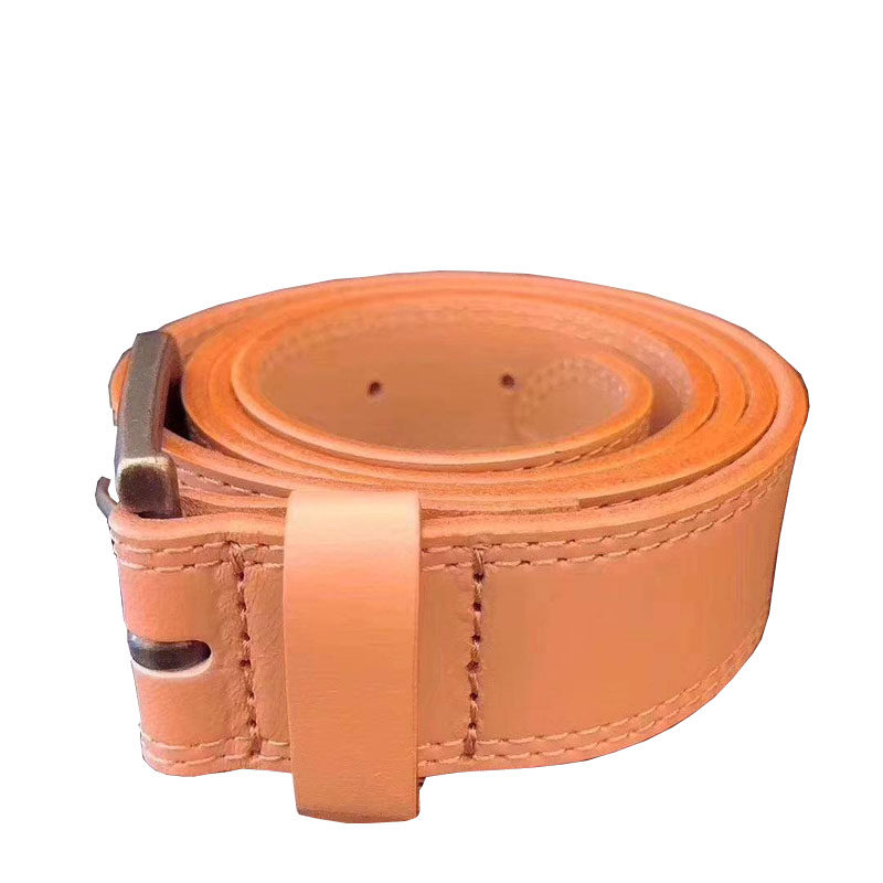 阿玛施新颖头层牛皮真皮皮带百搭装饰大衣连衣裙腰带