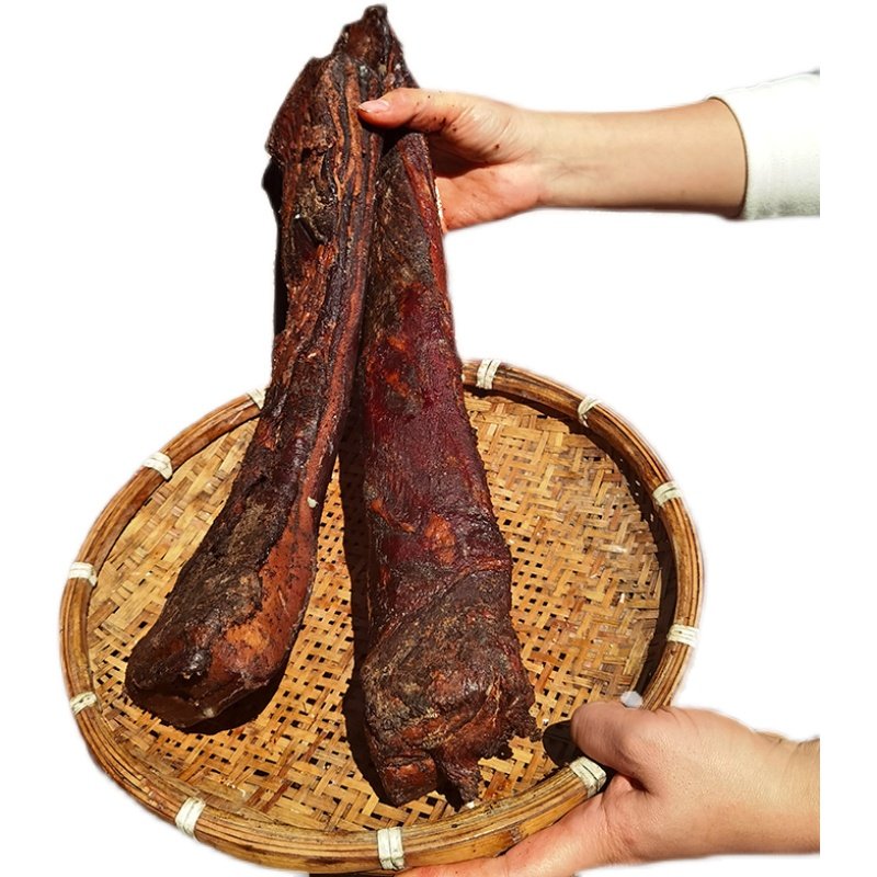 腊肉湘西永顺特产木房房子五花500克正宗农家生猪肉