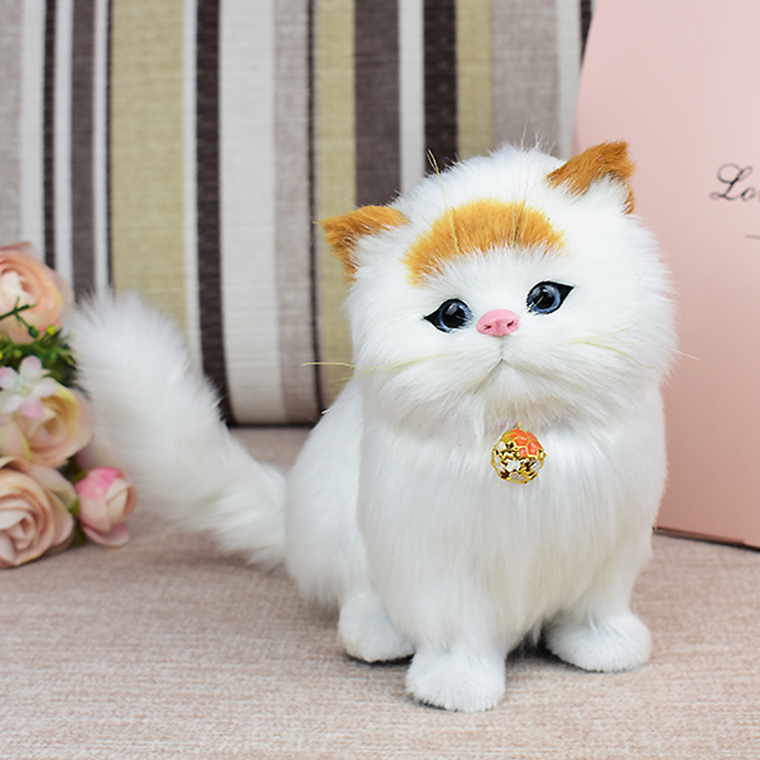 仿真猫咪假猫毛绒玩具布偶儿童认知 生日礼物 摄影模型