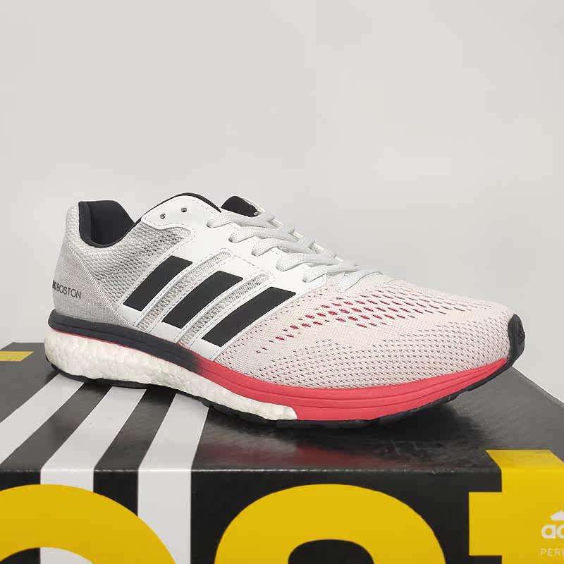 adidasadizeroboston男女女网面低透气马拉松运动跑鞋跑步鞋