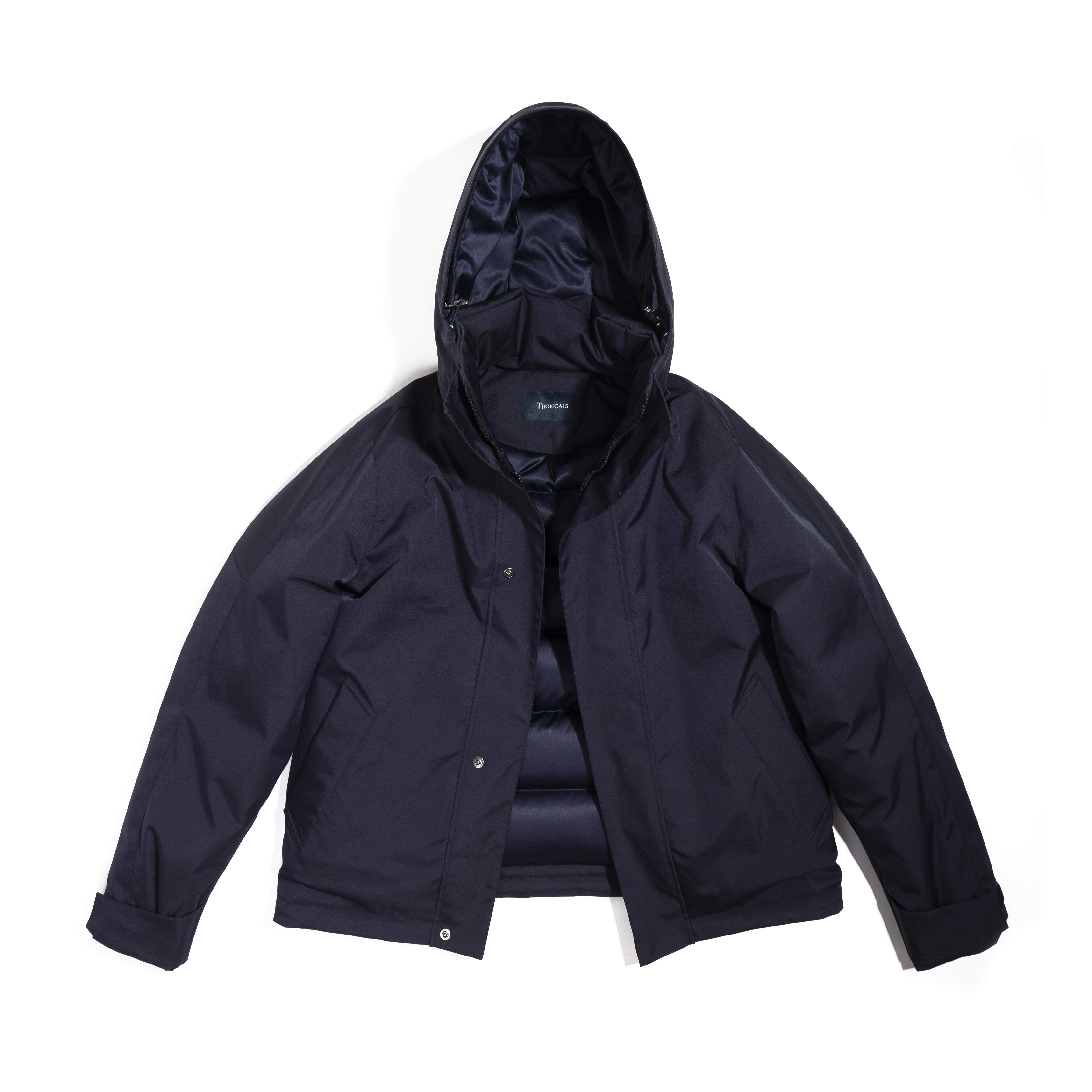 TRONCAIS 20AW  硬壳防风雪机能白鹅绒羽绒服