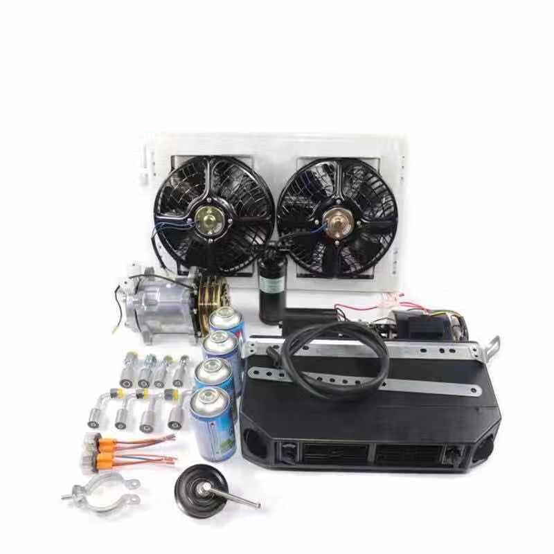 汽车冷暖两用空调总成12v24v货车挖掘机工程车农用车汽车空调