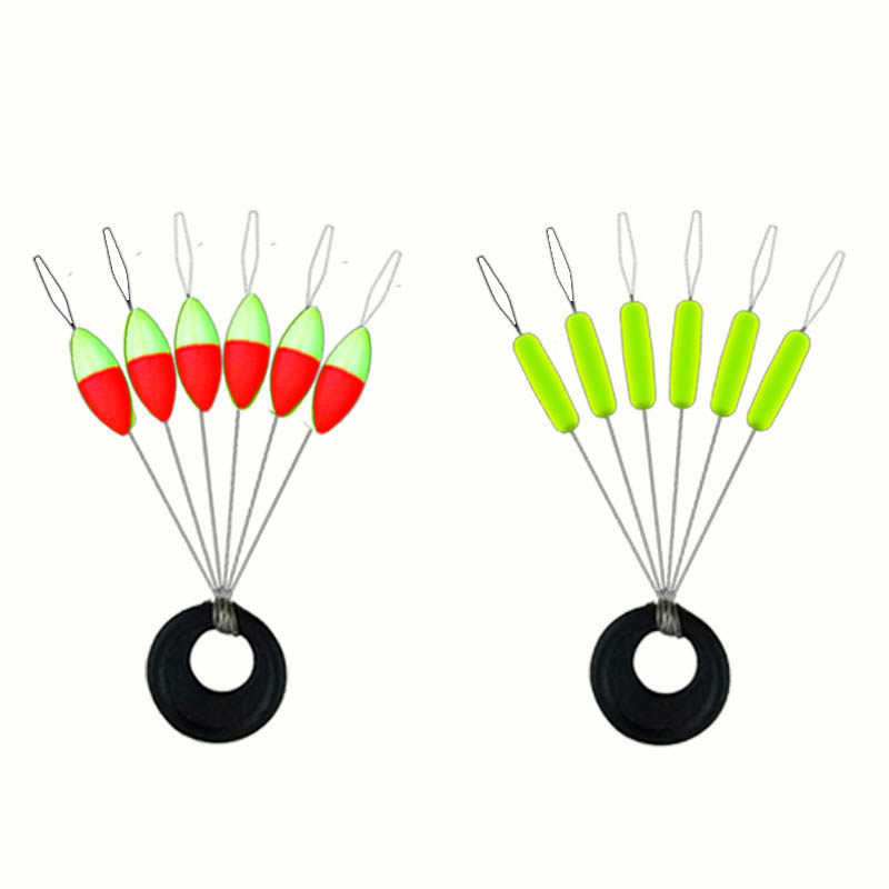 七星套装醒目橄榄圆柱形浮子传统钓鱼浮漂浮标浮漂