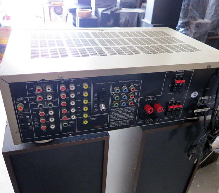 二手原装yamaha雅马哈rxv357同轴光纤功放蓝牙音响功放