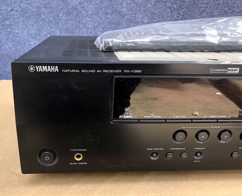 二手原装yamaha雅马哈rxv365家用功放同轴光纤dts功放