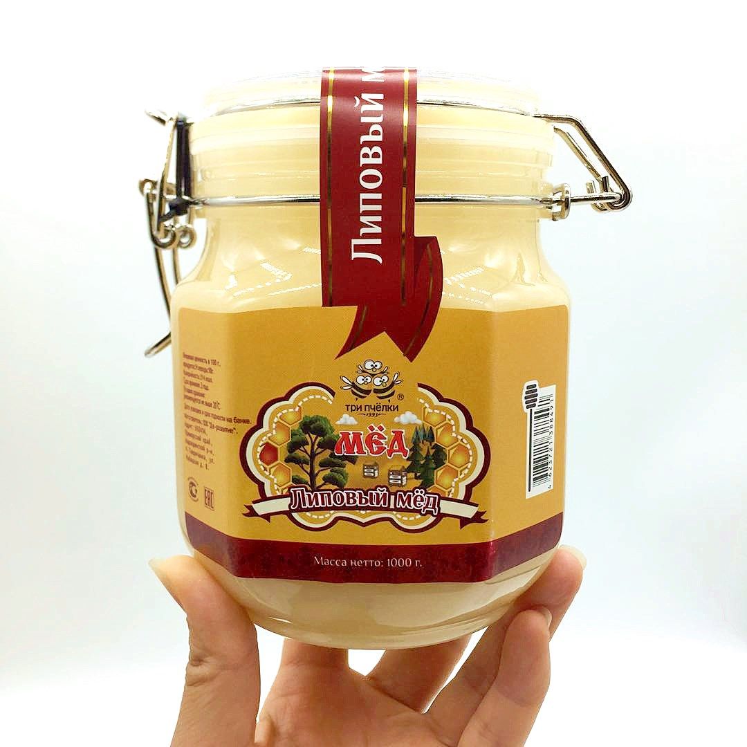 牌椴树蜂蜜营养健康食品1000克包邮93-俄罗斯进口食品商品美食商铺