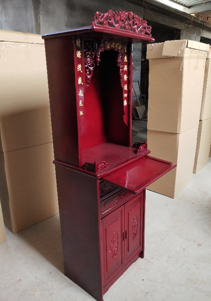 佛龛带门立式家用关公菩萨财神爷柜供奉台香楼神台佛柜供台烧香柜