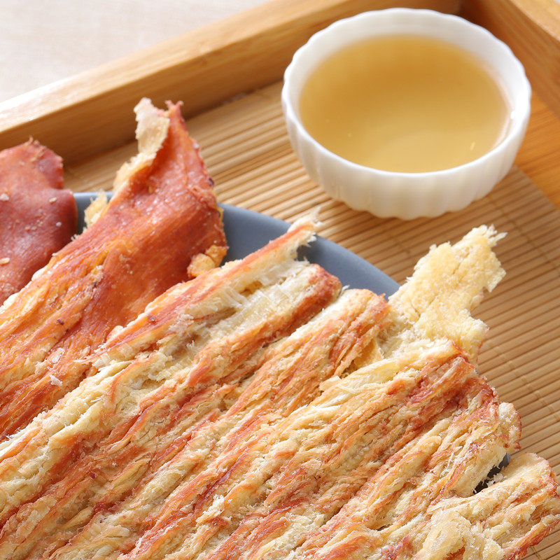 鱿鱼誉海铁板鱼片500g手撕风琴鱼干即食海鲜即食鱿鱼零食