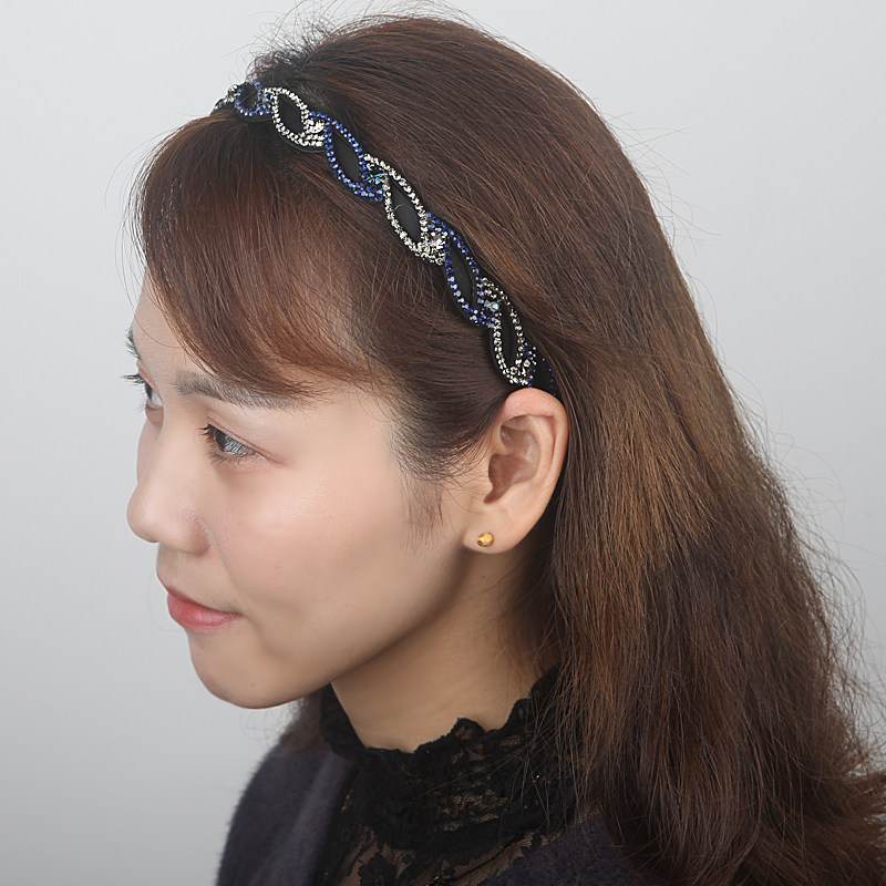 发箍女发卡成年新款头箍宽边洗脸用压发带齿防滑发饰