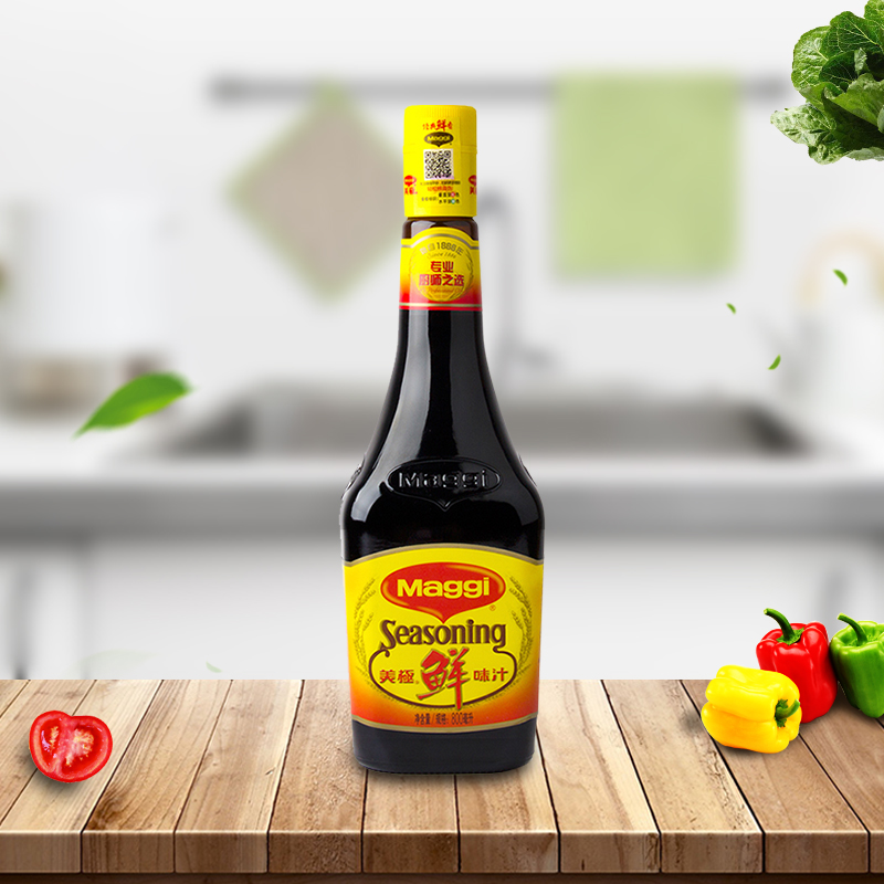 雀巢美极鲜味味汁800ml凉拌酱油调味汁刺身寿司酱油