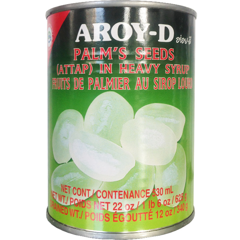泰国进口 安来利亚答积625g 棕榈果亚答子水果罐头 甜品烘焙原料