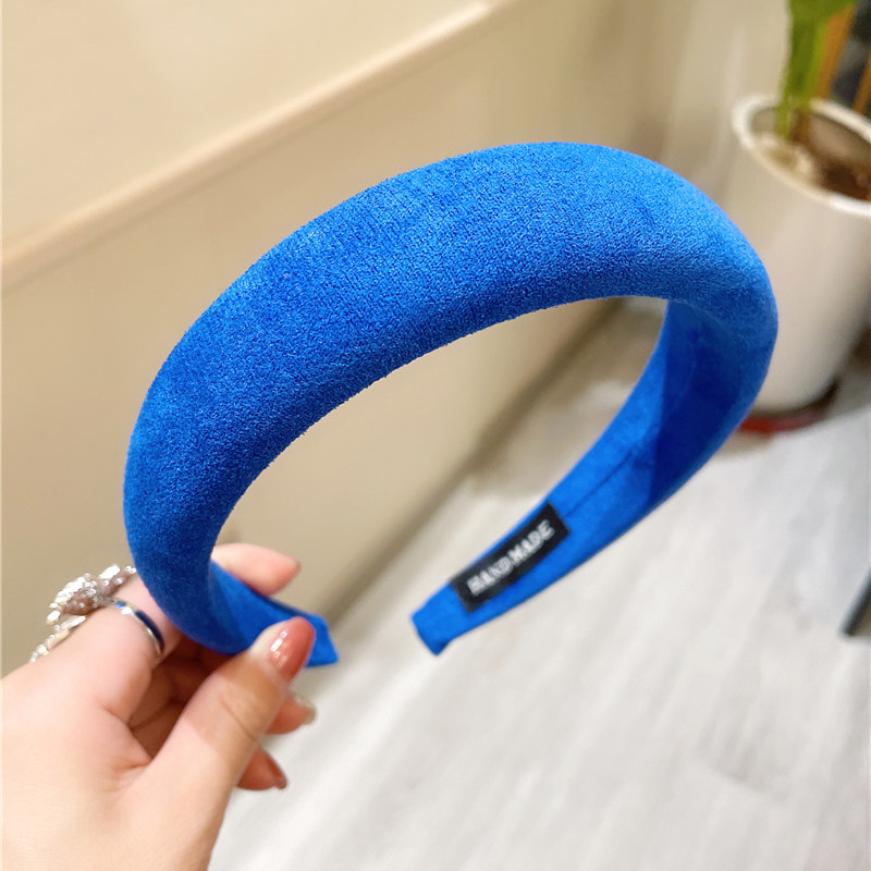 古今之恋克莱因发饰发箍韩国蓝色头箍发圈2022年新款发饰