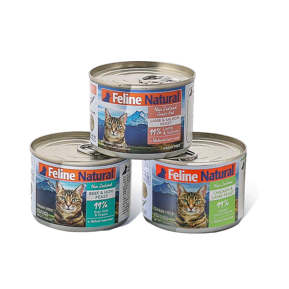 petinn纽西兰k9natural天然无谷罐头湿粮零食猫零食罐