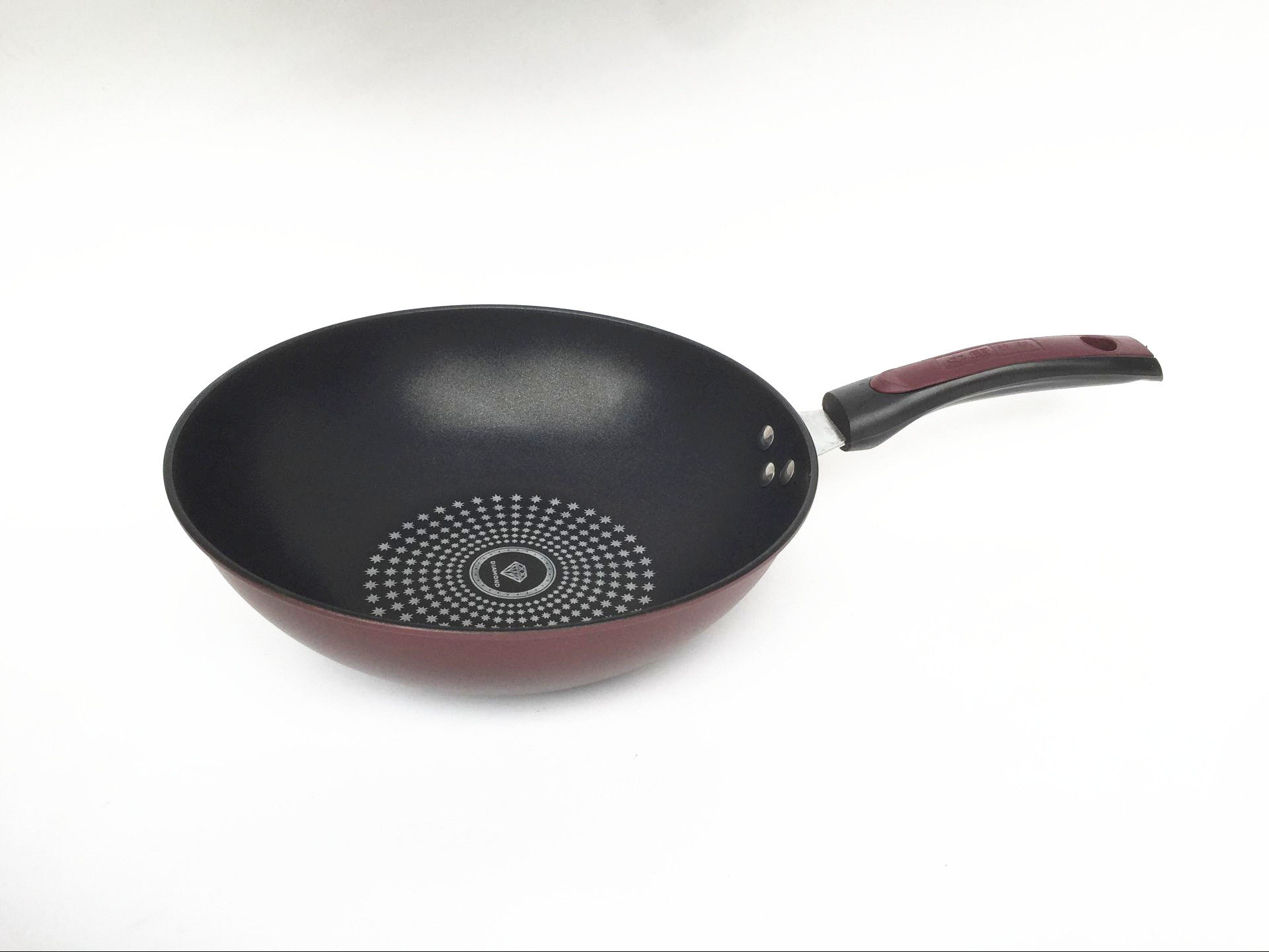 中康炒锅油烟不粘锅不生锈铁锅电磁炉煤气灶平底家用炒锅